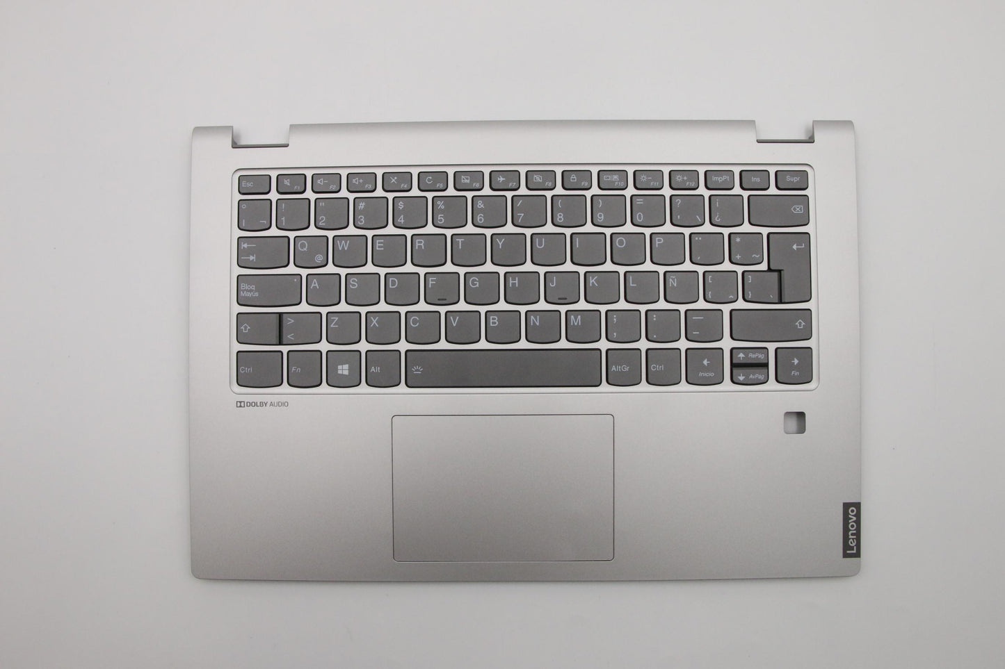 Lenovo Up Assy Pl_Gry Fp W/Blkb Latin - 5CB0S17459