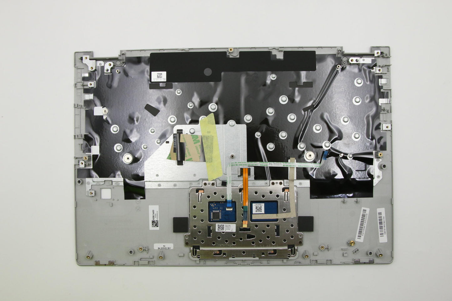 Lenovo Up Assy Pl_Gry Fp W/Blkb Nordi - 5CB0S17461