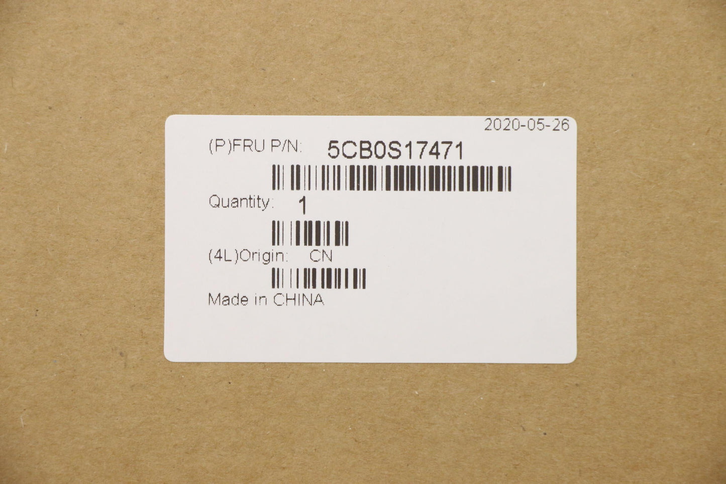 Lenovo Up Assy Pl_Gry Fp W/Blkb Cz-Sk - 5CB0S17471