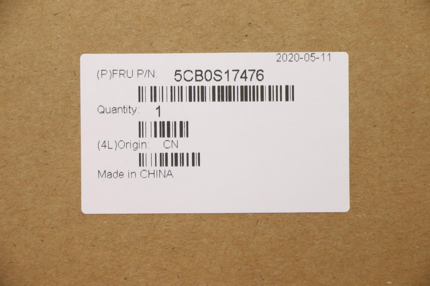 Lenovo Up Assy Pl_Gry Nfp W/Blkb Us - 5CB0S17476