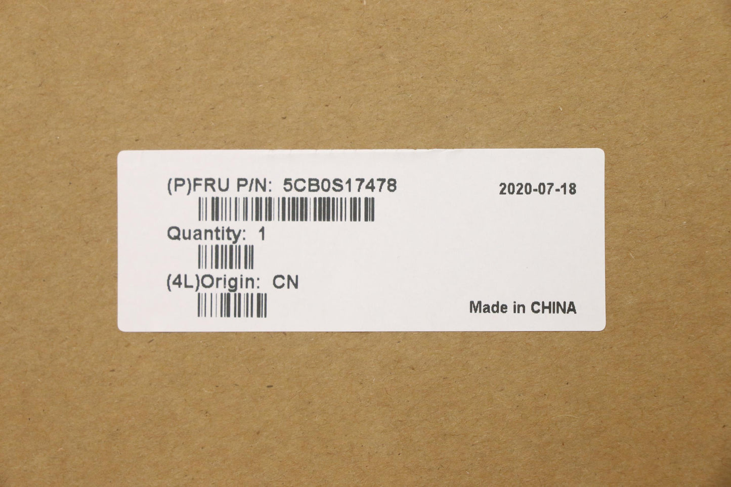 Lenovo Up Assy Pl_Gry Nfp W/Blkb Int - 5CB0S17478