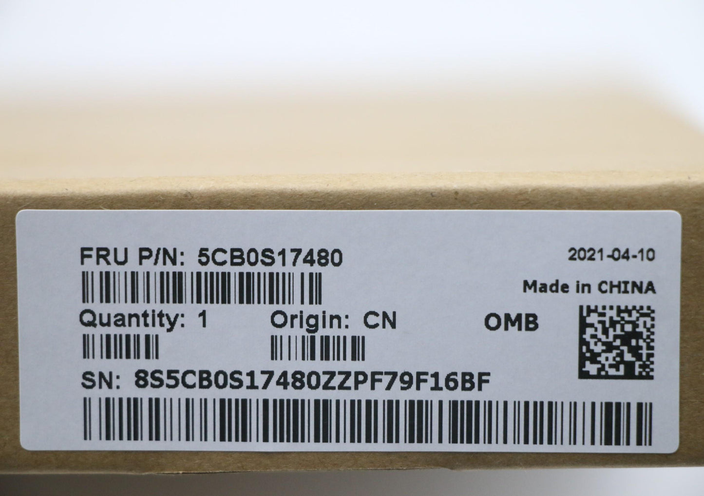 Lenovo Up Assy Pl_Gry Nfp W/Blkb T-Ch - 5CB0S17480