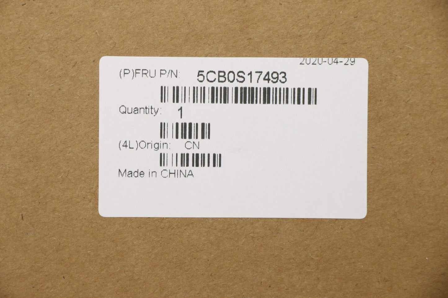 Lenovo Up Assy Pl_Gry Nfp W/Blkb Nord - 5CB0S17493