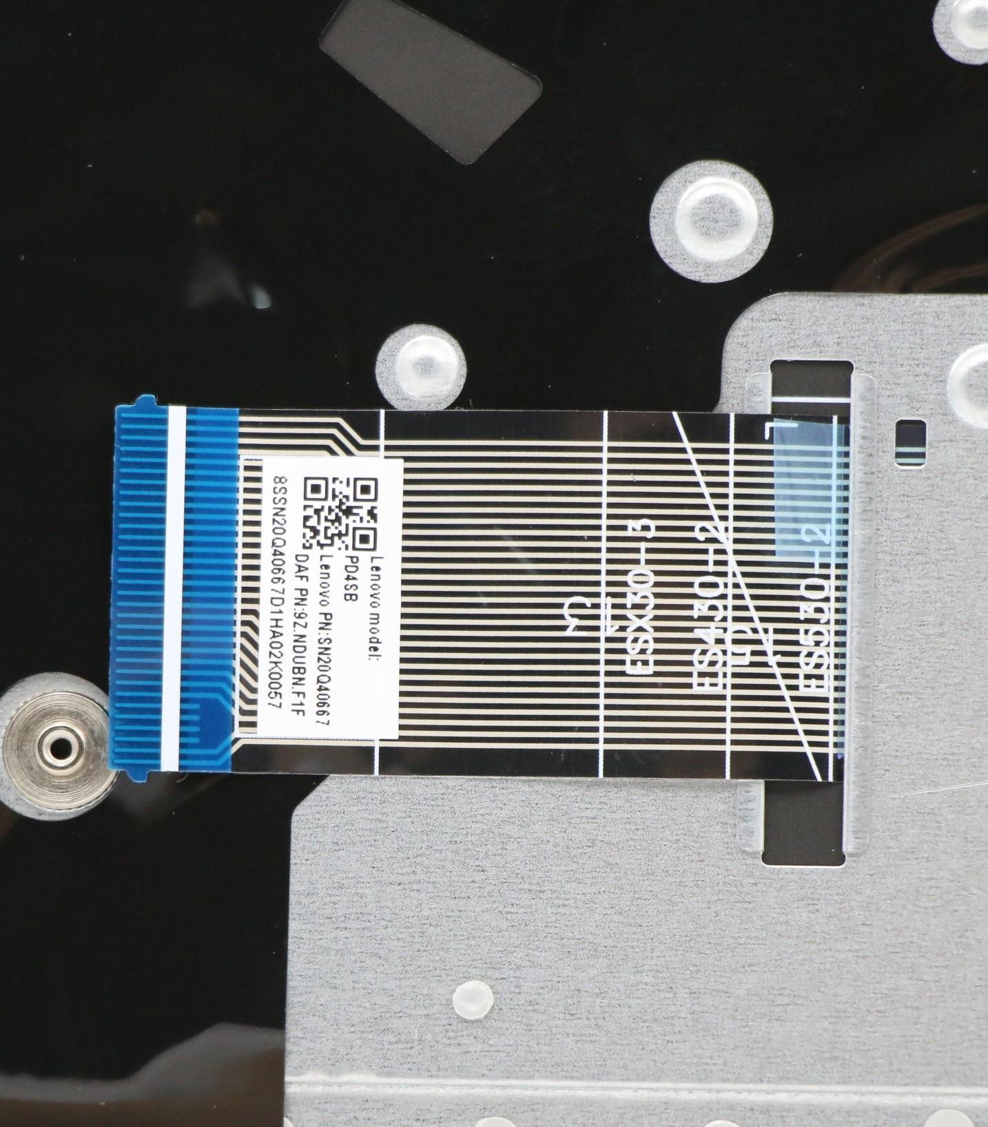 Lenovo Up Assy Pl_Gry Nfp W/Blkb Slvn - 5CB0S17500