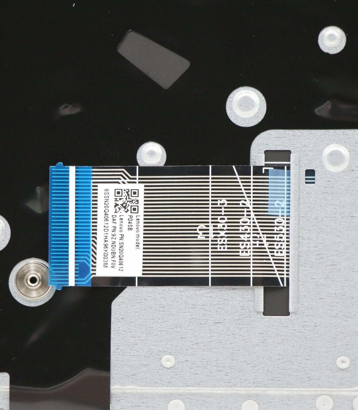 Lenovo Up Assy Pl_Gry Nfp W/Blkb Ukr - 5CB0S17506