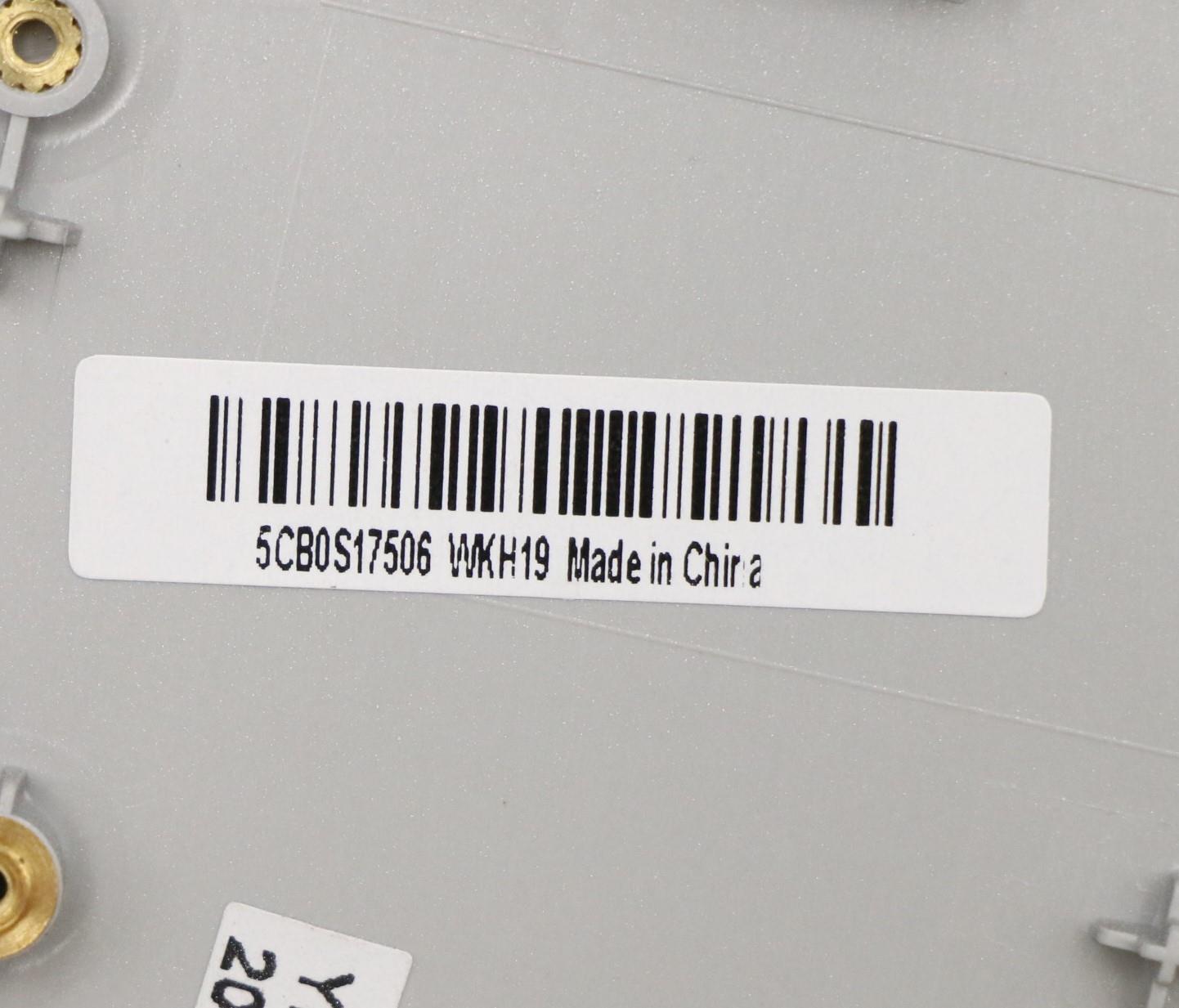 Lenovo Up Assy Pl_Gry Nfp W/Blkb Ukr - 5CB0S17506
