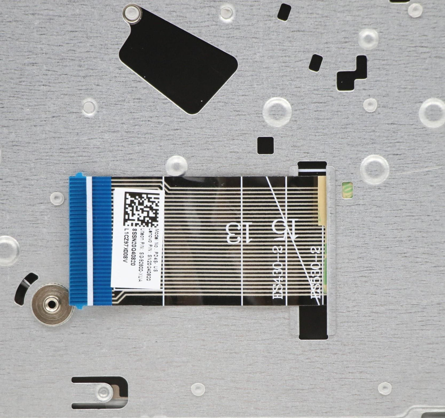 Lenovo Up Assy Pl_Gry Fp W/Nblkb Us - 5CB0S17508