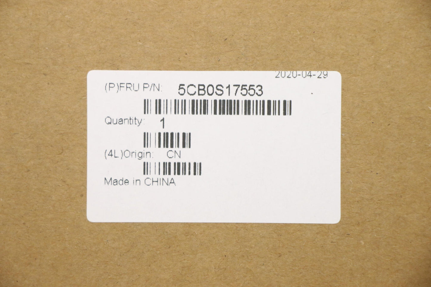 Lenovo Up Assy Pl_Gry Nfp W/Nblkb Por - 5CB0S17553