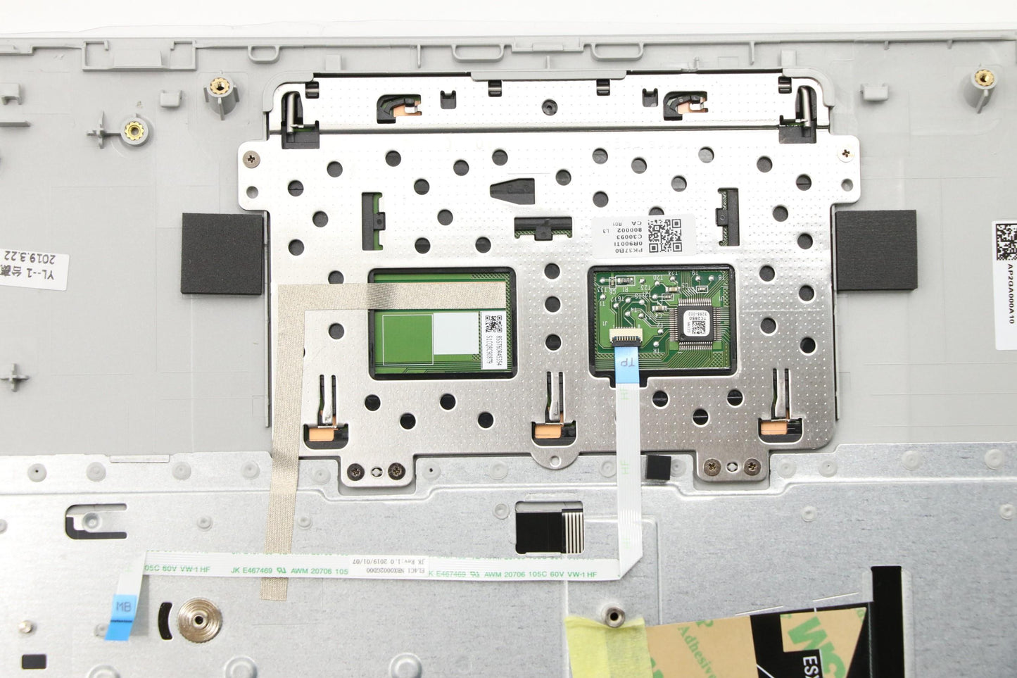 Lenovo Up Assy Pl_Gry Nfp W/Nblkb Ger - 5CB0S17558