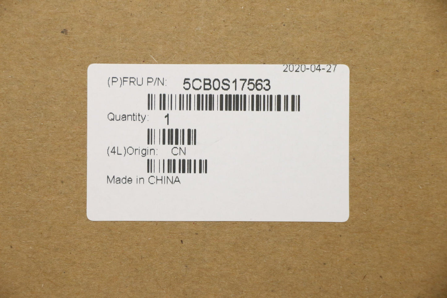 Lenovo Up Assy Pl_Gry Nfp W/Nblkb Slv - 5CB0S17563