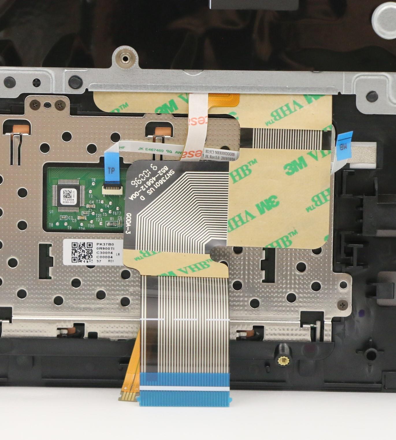 Lenovo Up Assy_Blk Fp W/Blkb T-Ch - 5CB0S17580