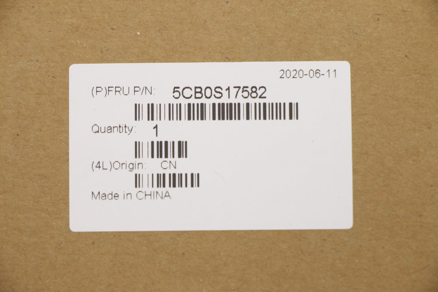 Lenovo Up Assy_Blk Fp W/Blkb Ar-E - 5CB0S17582