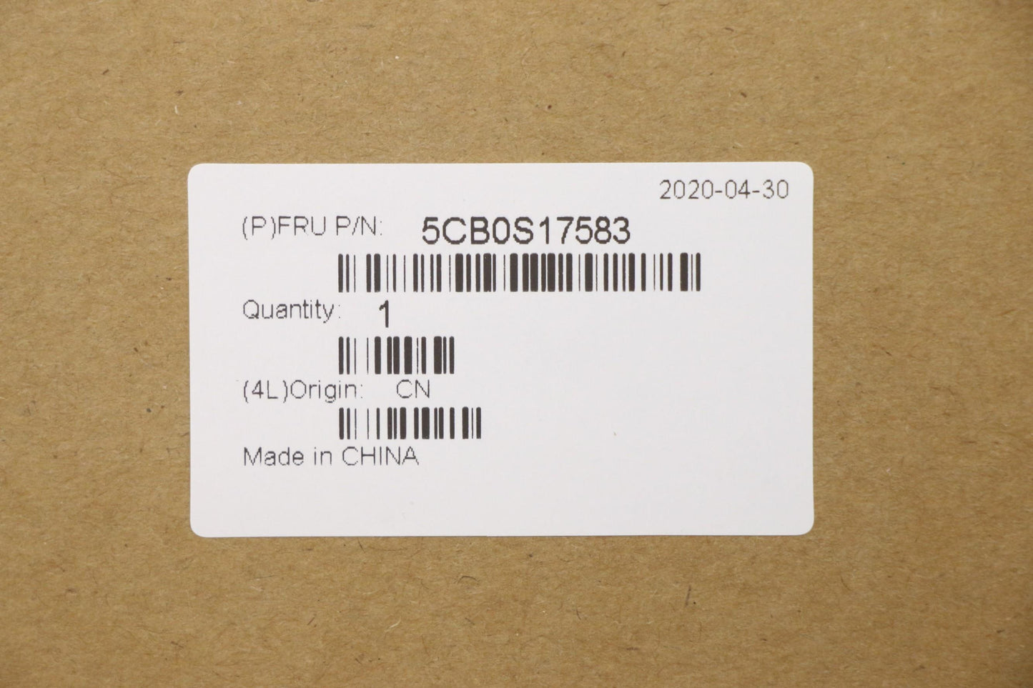 Lenovo Up Assy_Blk Fp W/Blkb Heb - 5CB0S17583