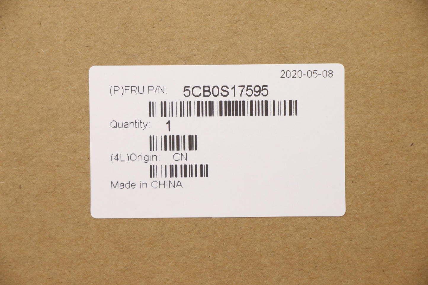Lenovo Up Assy_Blk Fp W/Blkb Ger - 5CB0S17595