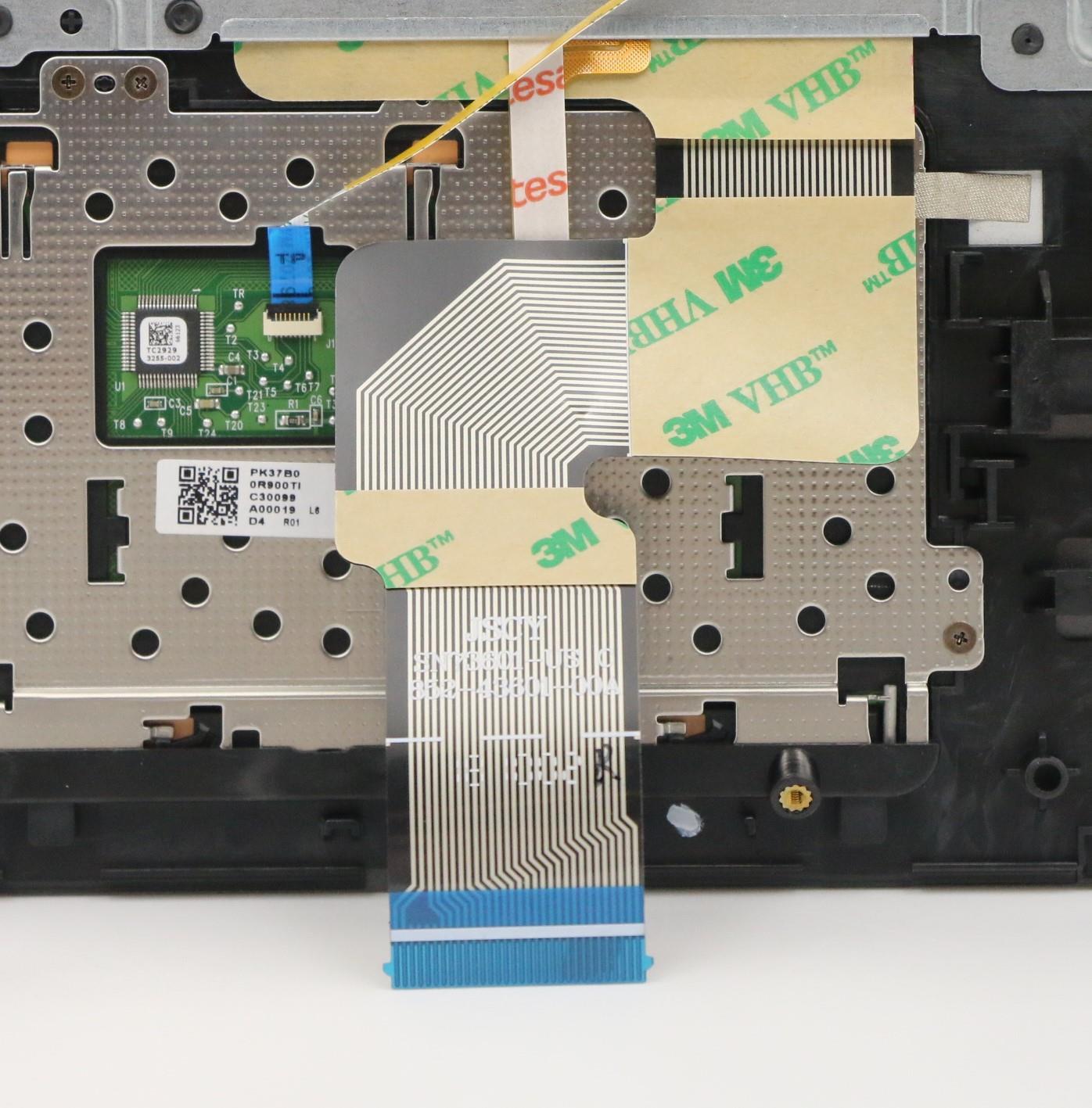 Lenovo Up Assy_Blk Fp W/Blkb Ukr - 5CB0S17605