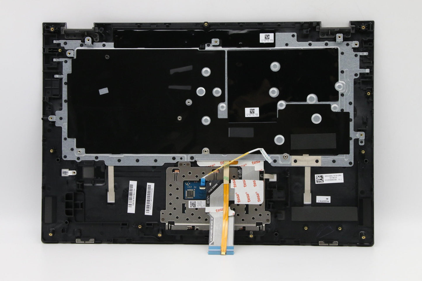 Lenovo C-Cover with Keyboard, USA English, Black, Backlit, with Fingerprint - 5CB0S17606