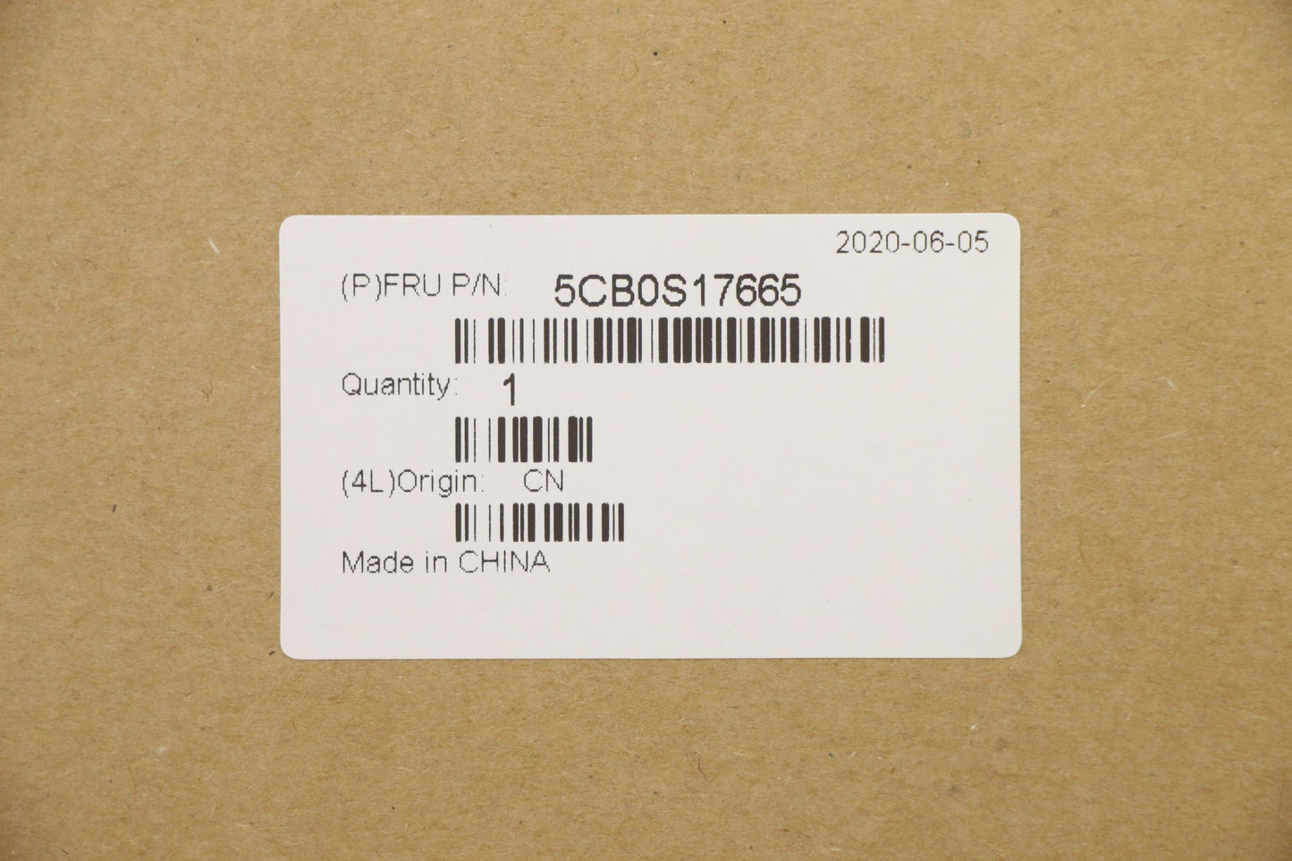 Lenovo Up Assy_Blk Fp W/Nblkb Sw - 5CB0S17665