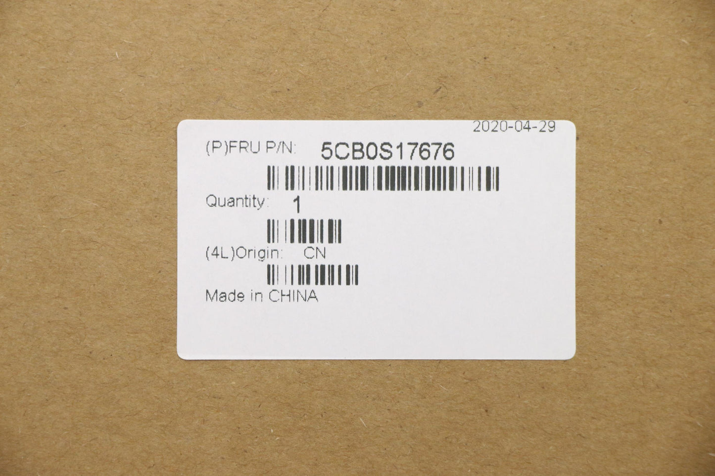 Lenovo Up Assy_Blk Nfp W/Nblkb Rus - 5CB0S17676