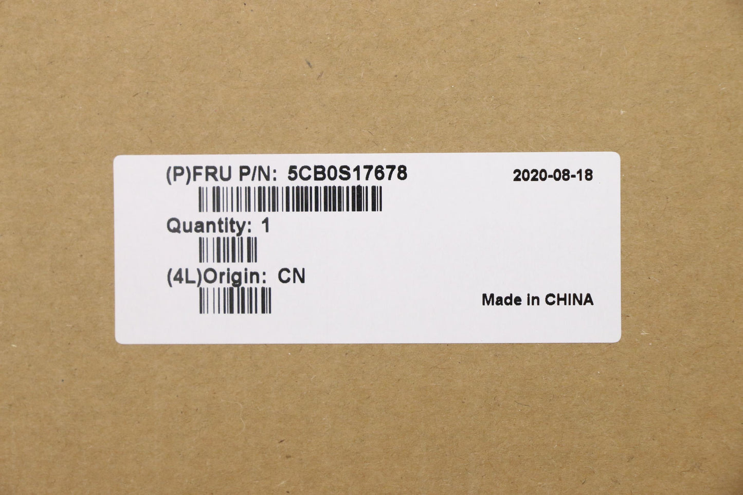 Lenovo Up Assy_Blk Nfp W/Nblkb Heb - 5CB0S17678