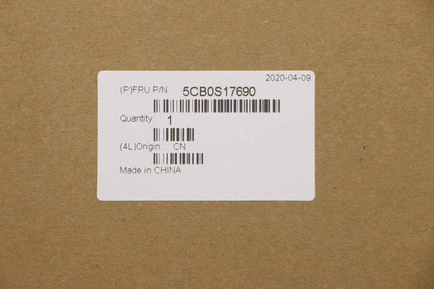 Lenovo Up Assy_Blk Nfp W/Nblkb Ger - 5CB0S17690