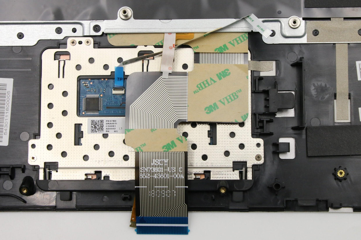 Lenovo Up Assy_Gry Fp W/Blkb Us - 5CB0S17702