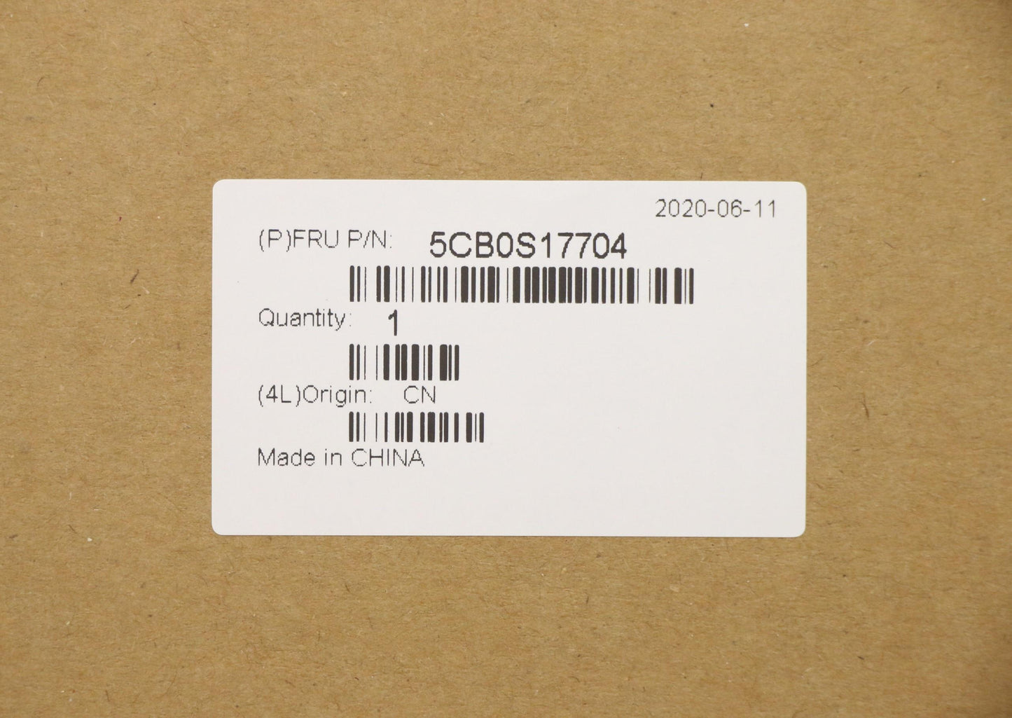 Lenovo Up Assy_Gry Fp W/Blkb Inte - 5CB0S17704