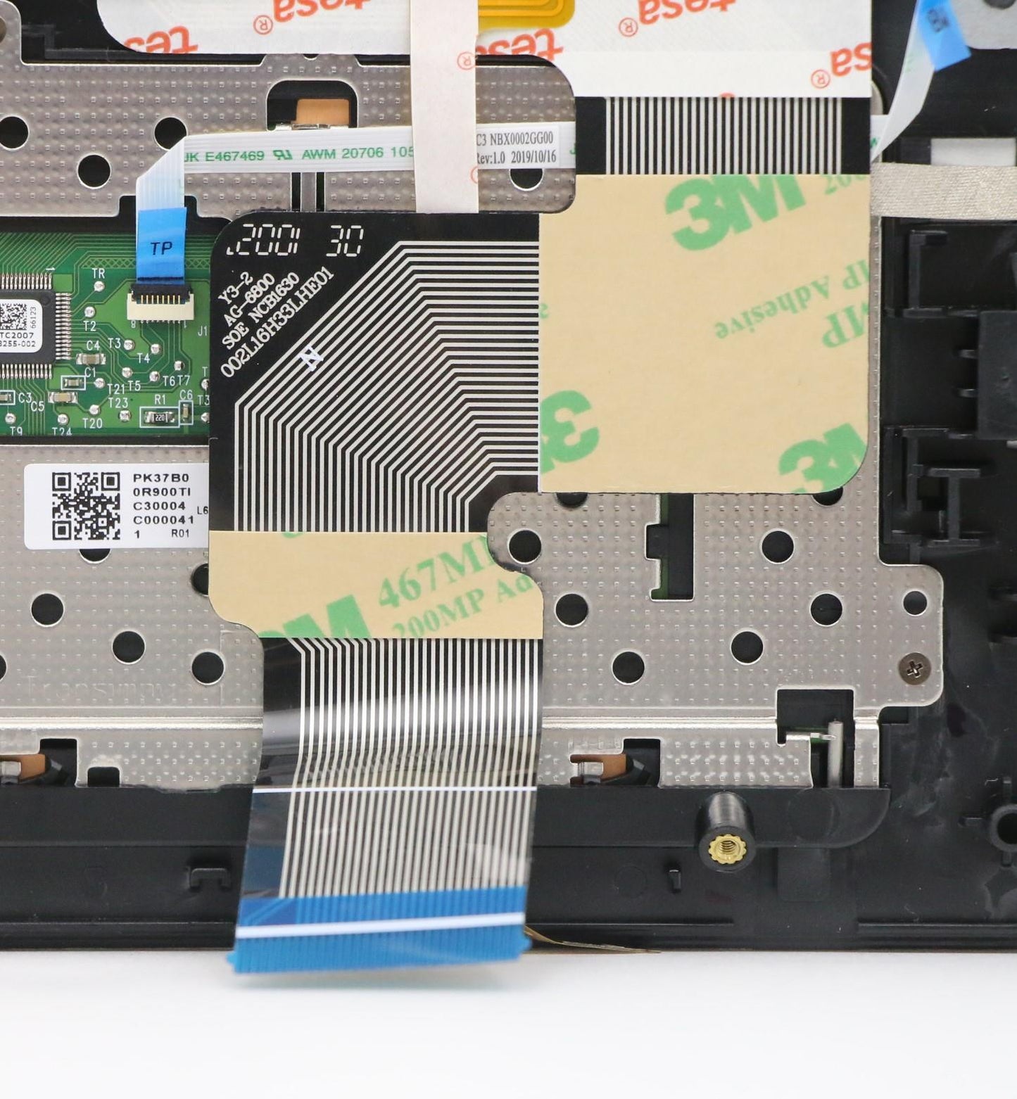 Lenovo Up Assy_Gry Fp W/Blkb Kor - 5CB0S17705