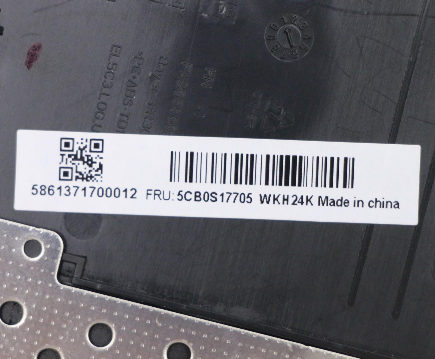 Lenovo Up Assy_Gry Fp W/Blkb Kor - 5CB0S17705