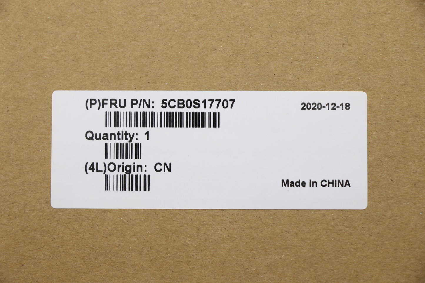 Lenovo Up Assy_Gry Fp W/Blkb Rus - 5CB0S17707