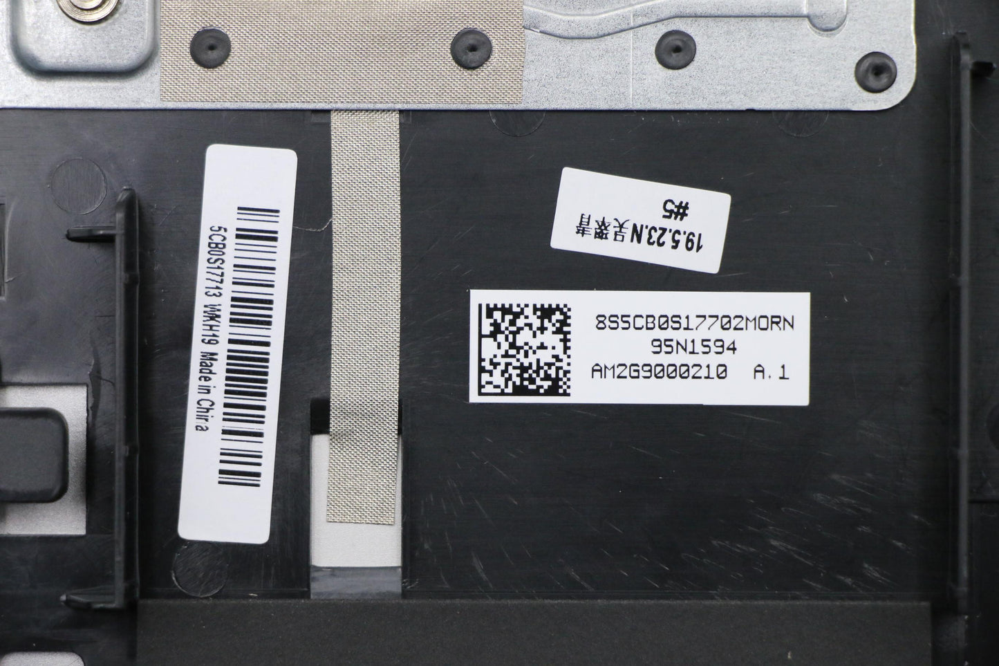 Lenovo Up Assy_Gry Fp W/Blkb Ita - 5CB0S17713