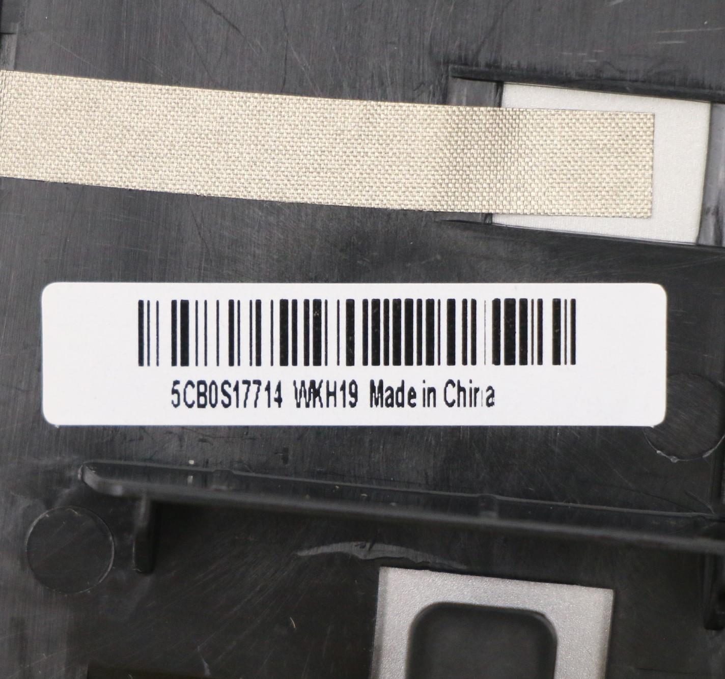 Lenovo Up Assy_Gry Fp W/Blkb Spn - 5CB0S17714