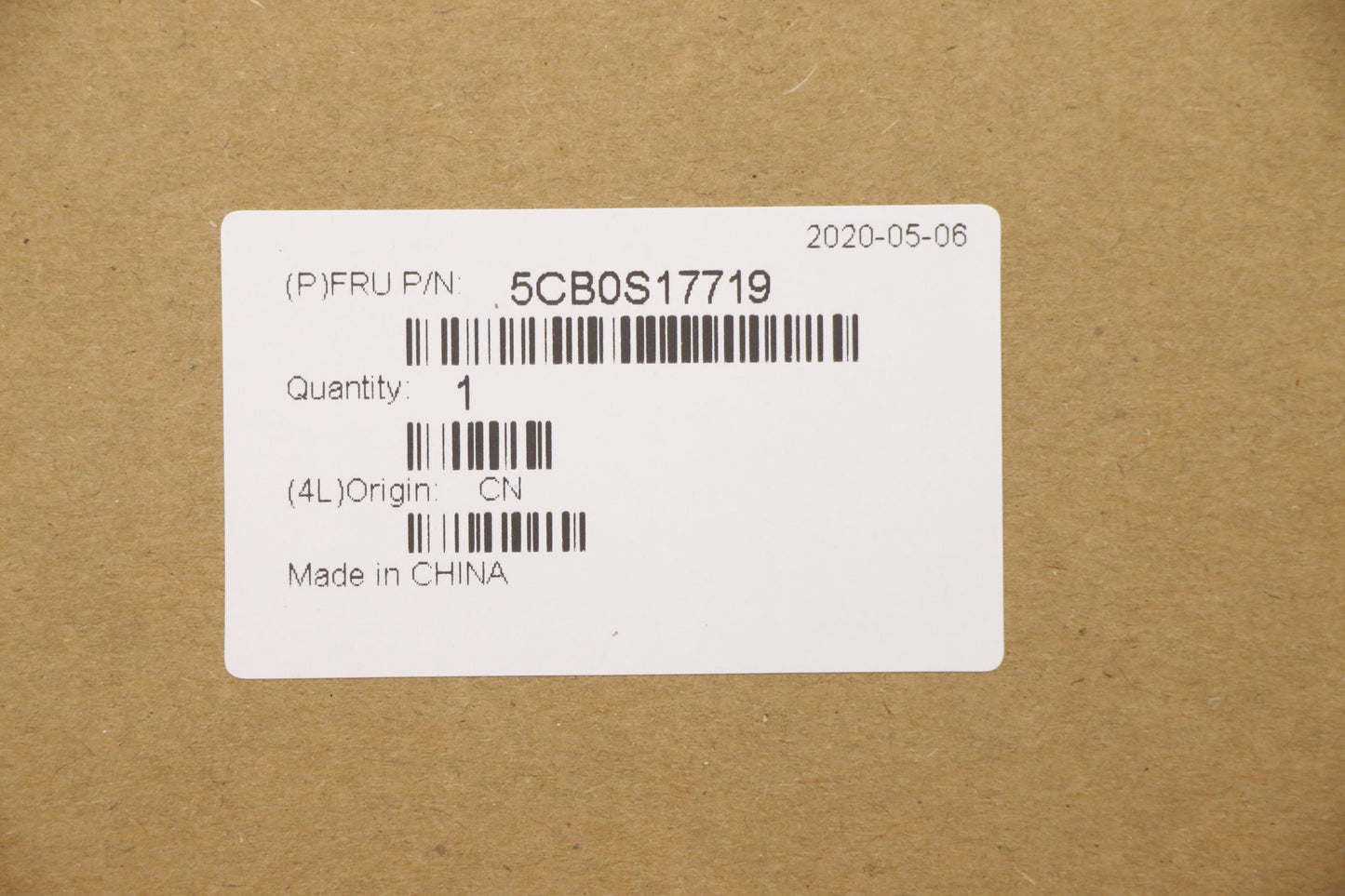 Lenovo Up Assy_Gry Fp W/Blkb Nordi - 5CB0S17719
