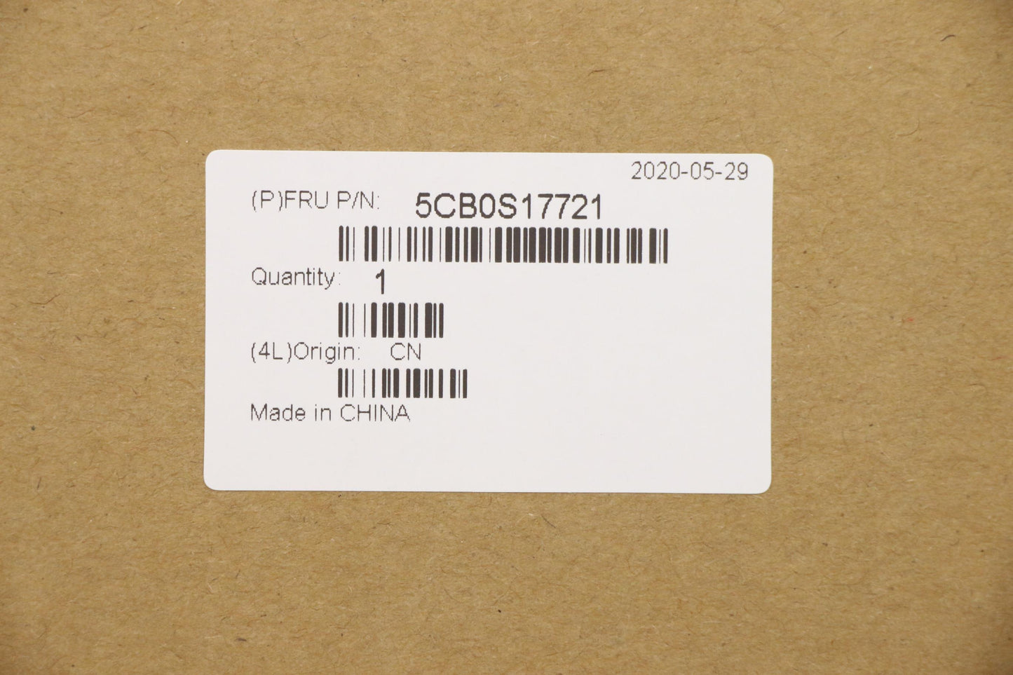 Lenovo Up Assy_Gry Fp W/Blkb Ger - 5CB0S17721