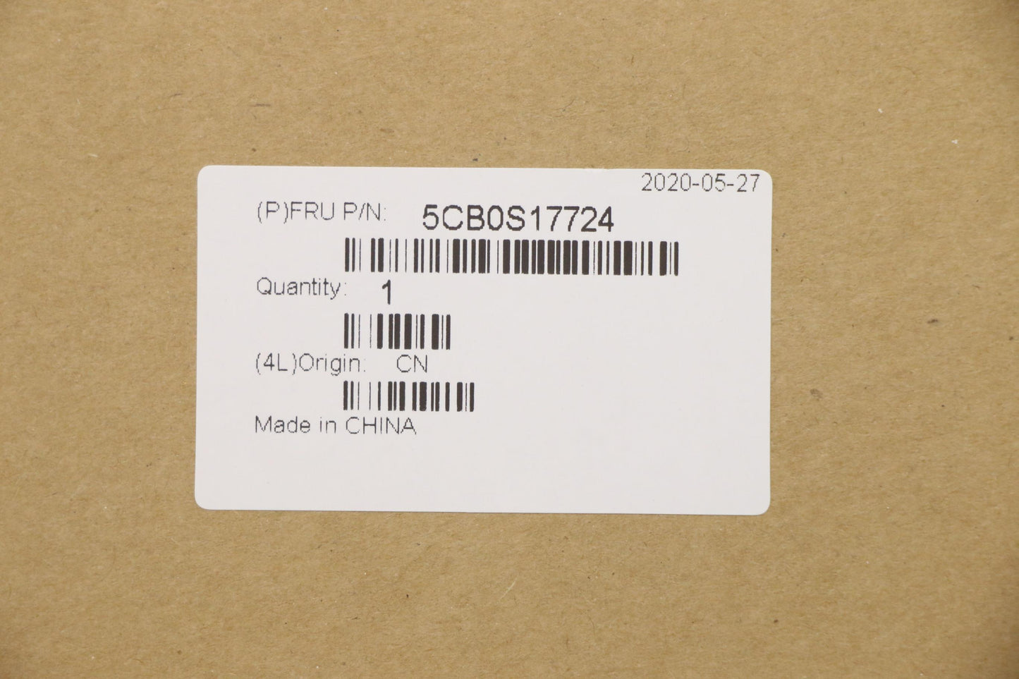 Lenovo Up Assy_Gry Fp W/Blkb Bel - 5CB0S17724