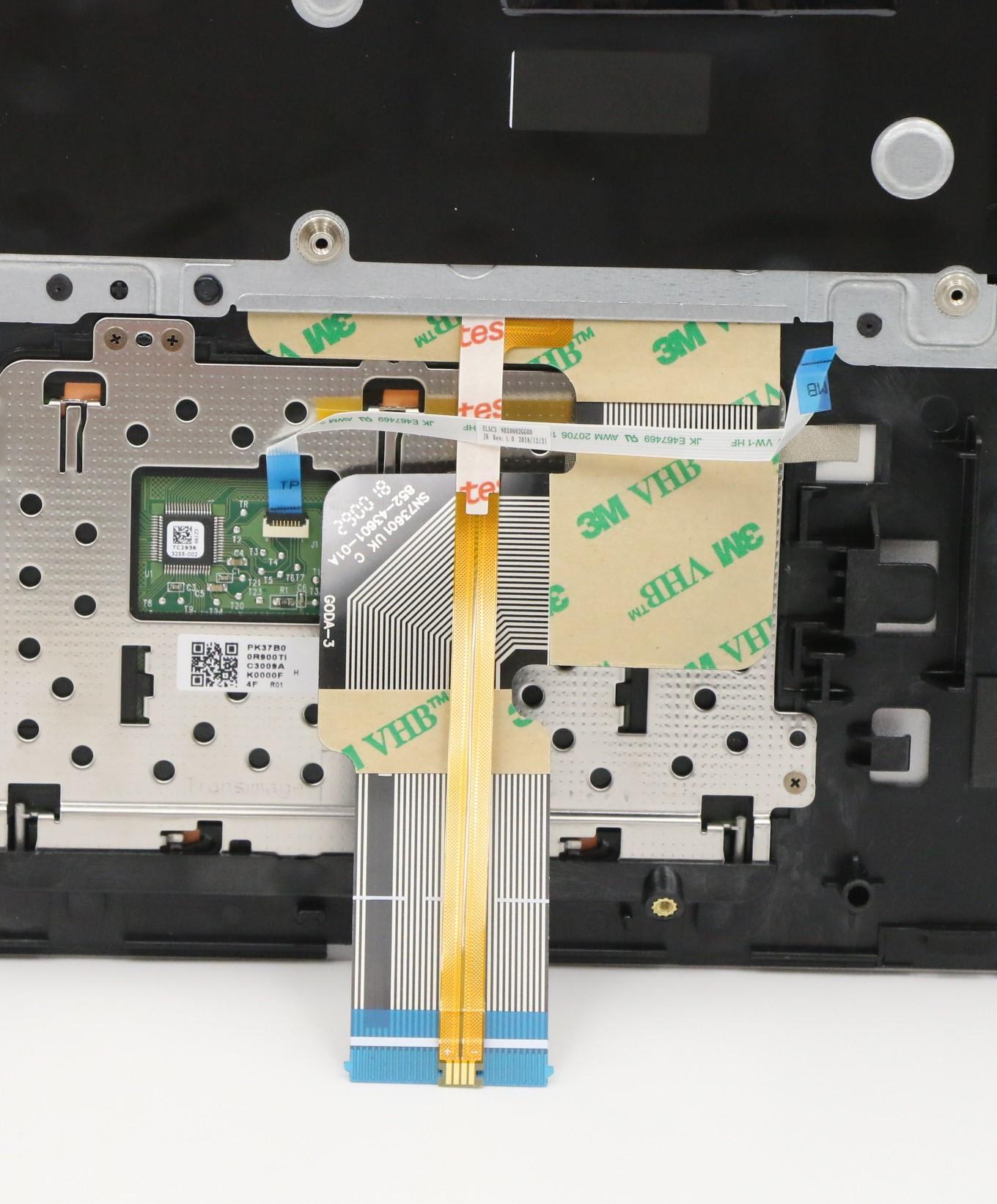 Lenovo Up Assy_Gry Fp W/Blkb Slvn - 5CB0S17726