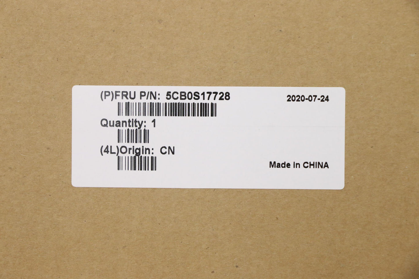 Lenovo Up Assy_Gry Fp W/Blkb Bul - 5CB0S17728