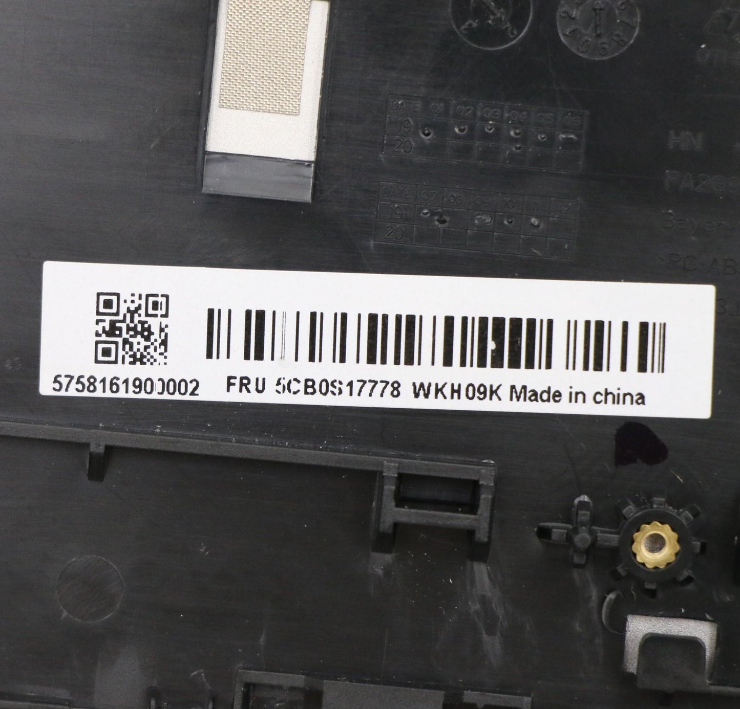 Lenovo Up Assy_Gry Fp W/Nblkb Spn - 5CB0S17778
