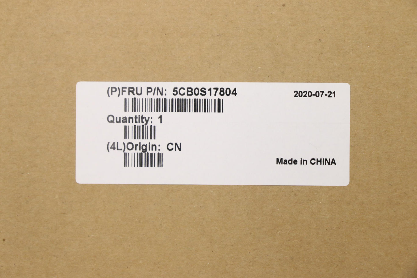 Lenovo Up Assy_Gry Nfp W/Nblkb Heb - 5CB0S17804