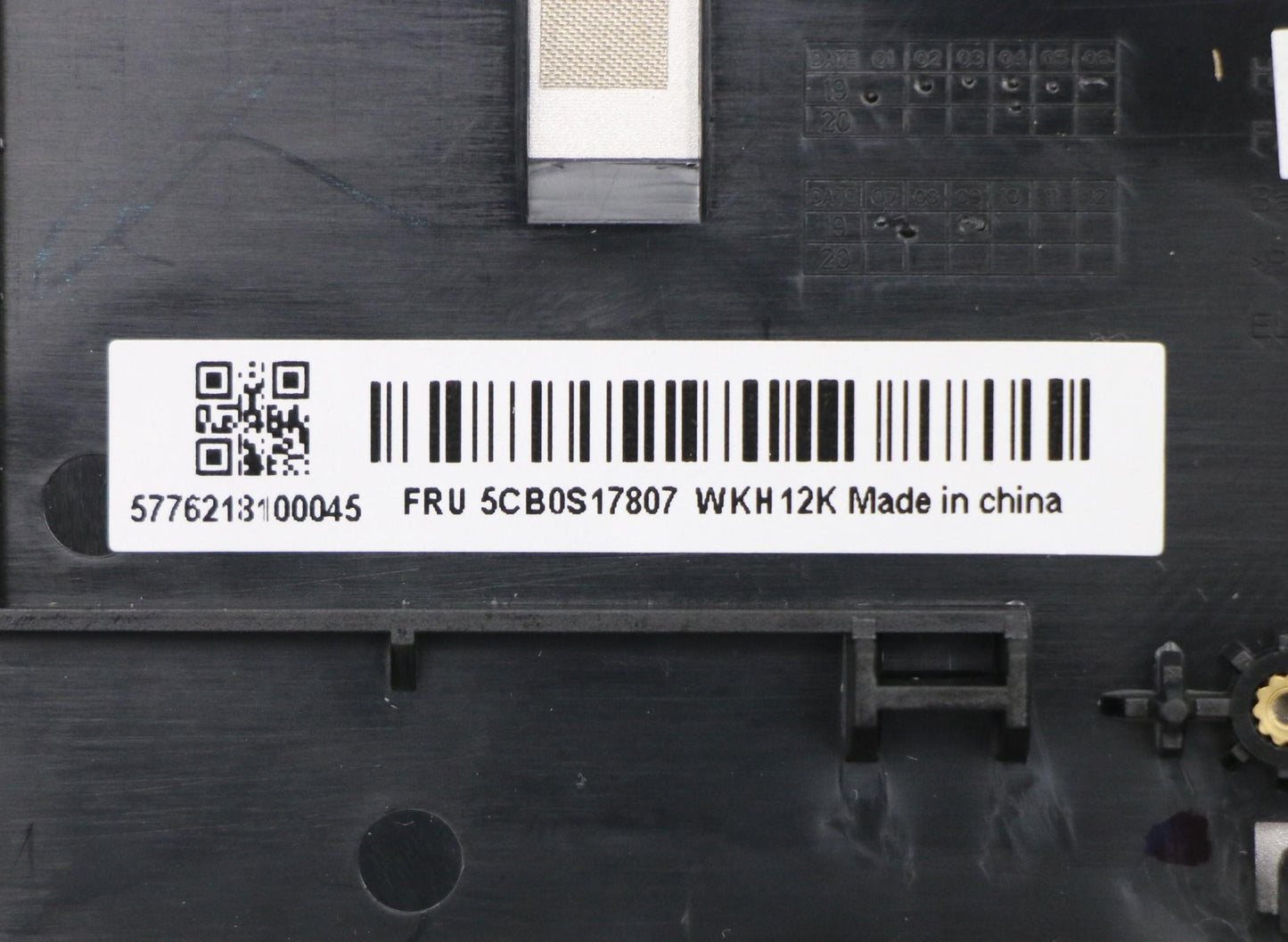 Lenovo Up Assy_Gry Nfp W/Nblkb Uk - 5CB0S17807