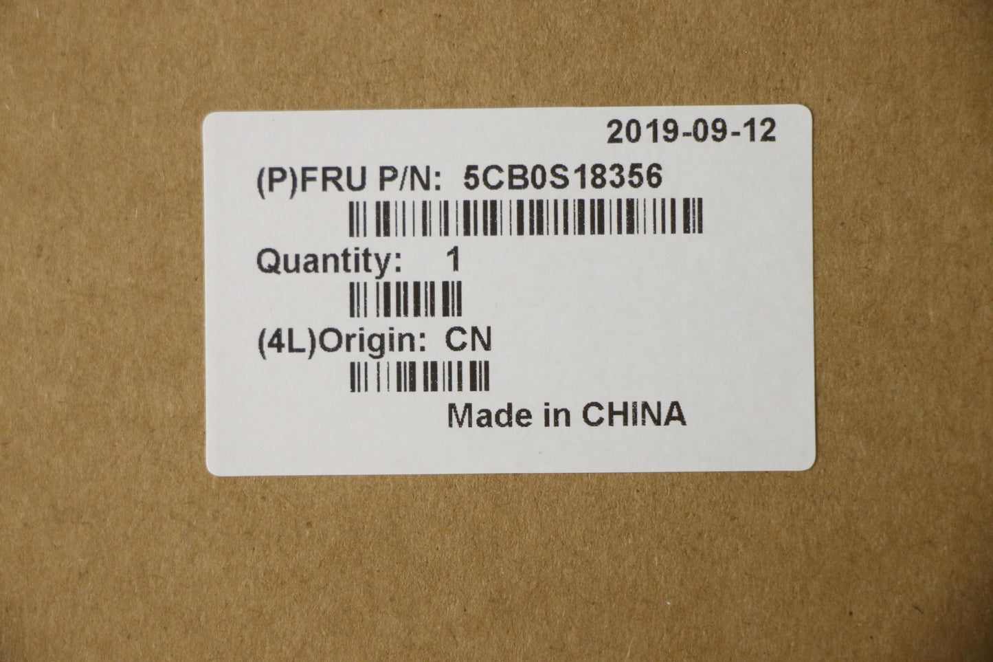 Lenovo Lcd Cover_Black - 5CB0S18356