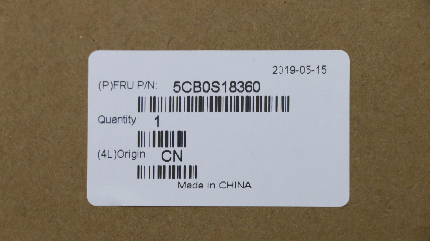 Lenovo Hinge Cover_Black - 5CB0S18360