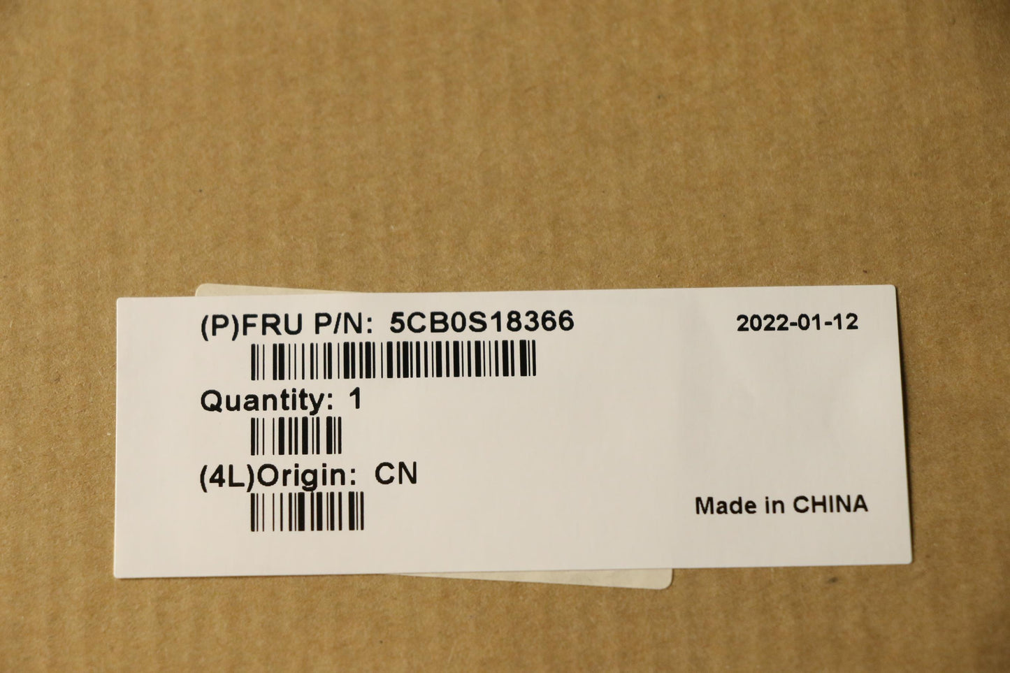 Lenovo Logic Lower_Pink - 5CB0S18366