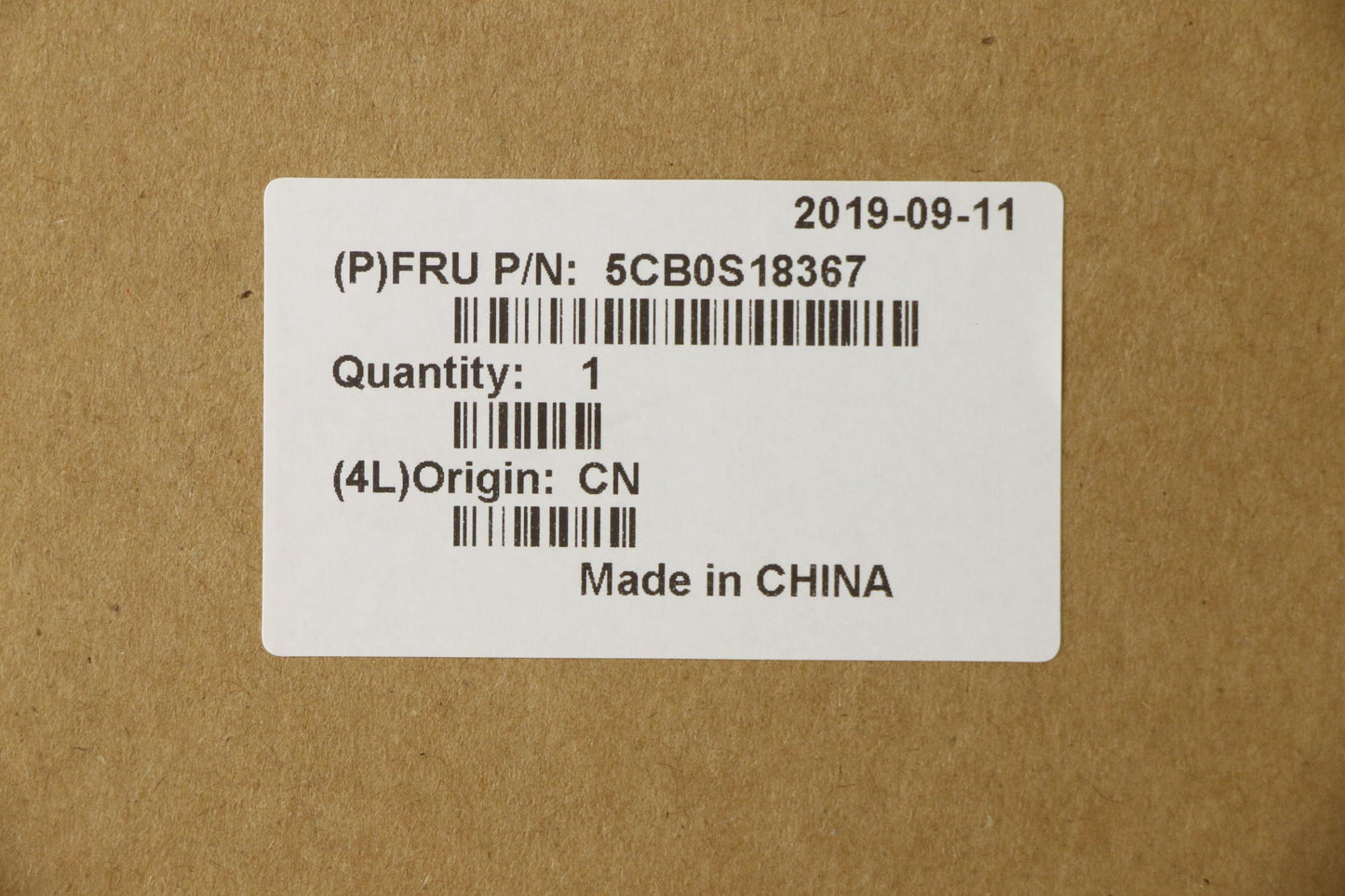 Lenovo Logic Lower_Blue - 5CB0S18367