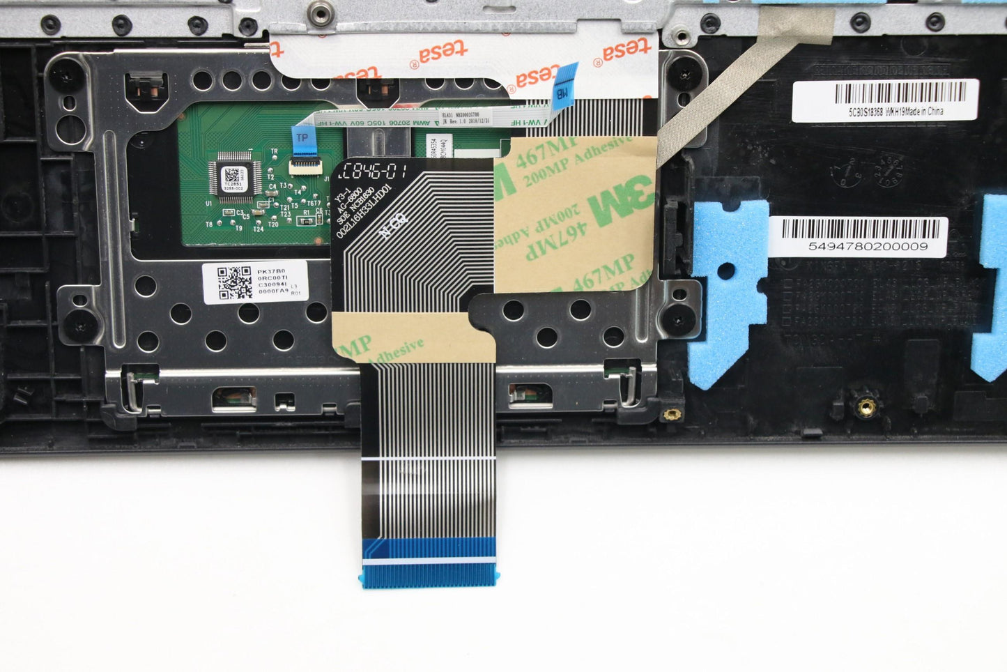 Lenovo Up Assy Black W/Nblkb_Us - 5CB0S18368
