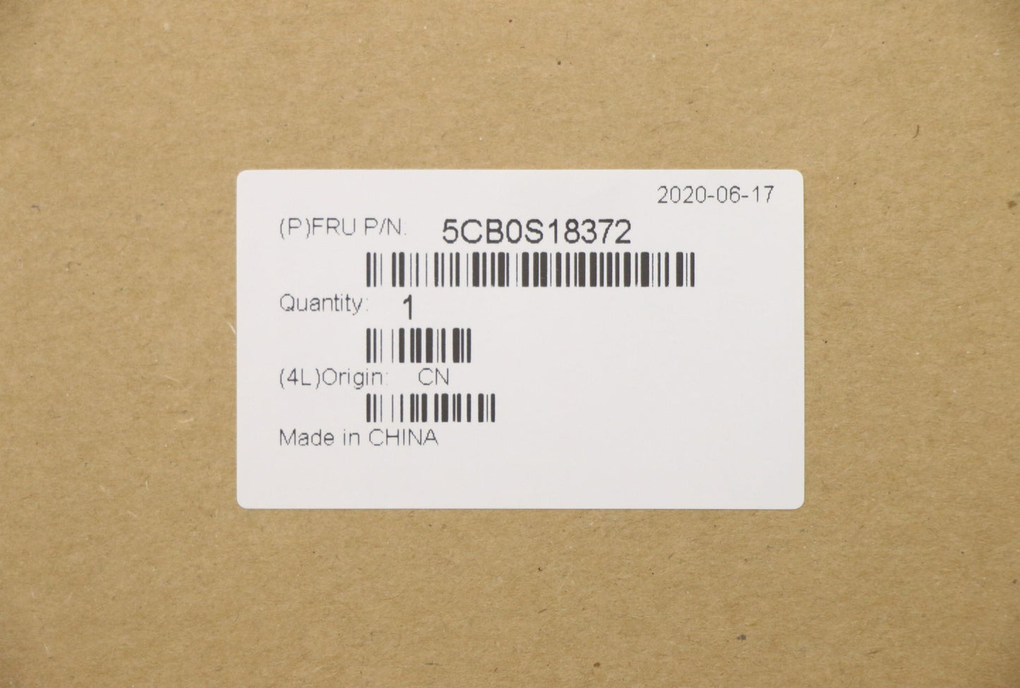 Lenovo Up Assy Black W/Nblkb_T-Ch - 5CB0S18372