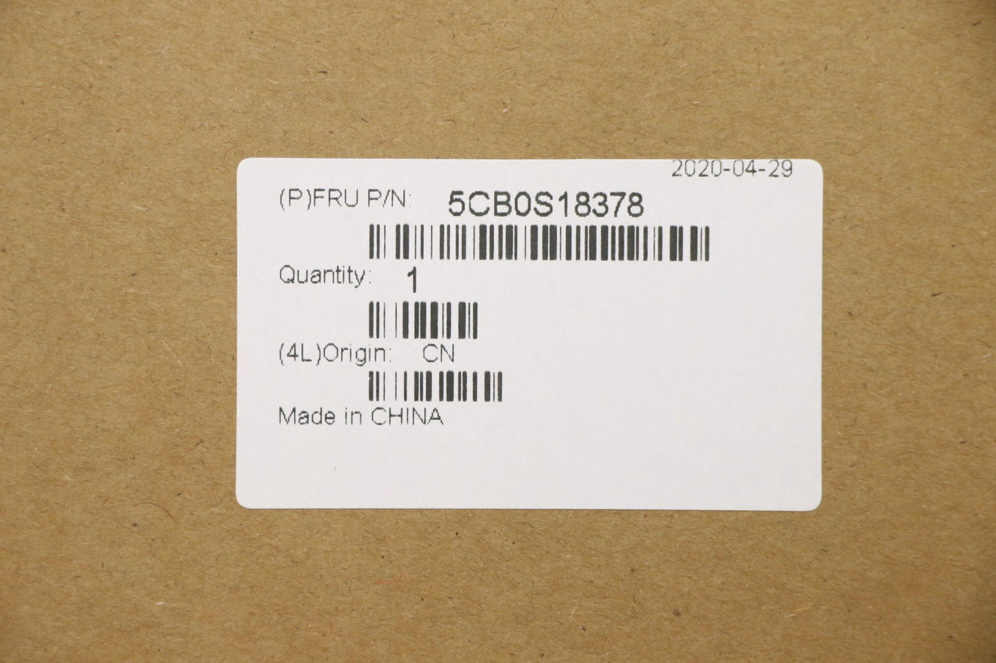Lenovo Up Assy Black W/Nblkb_Uk - 5CB0S18378