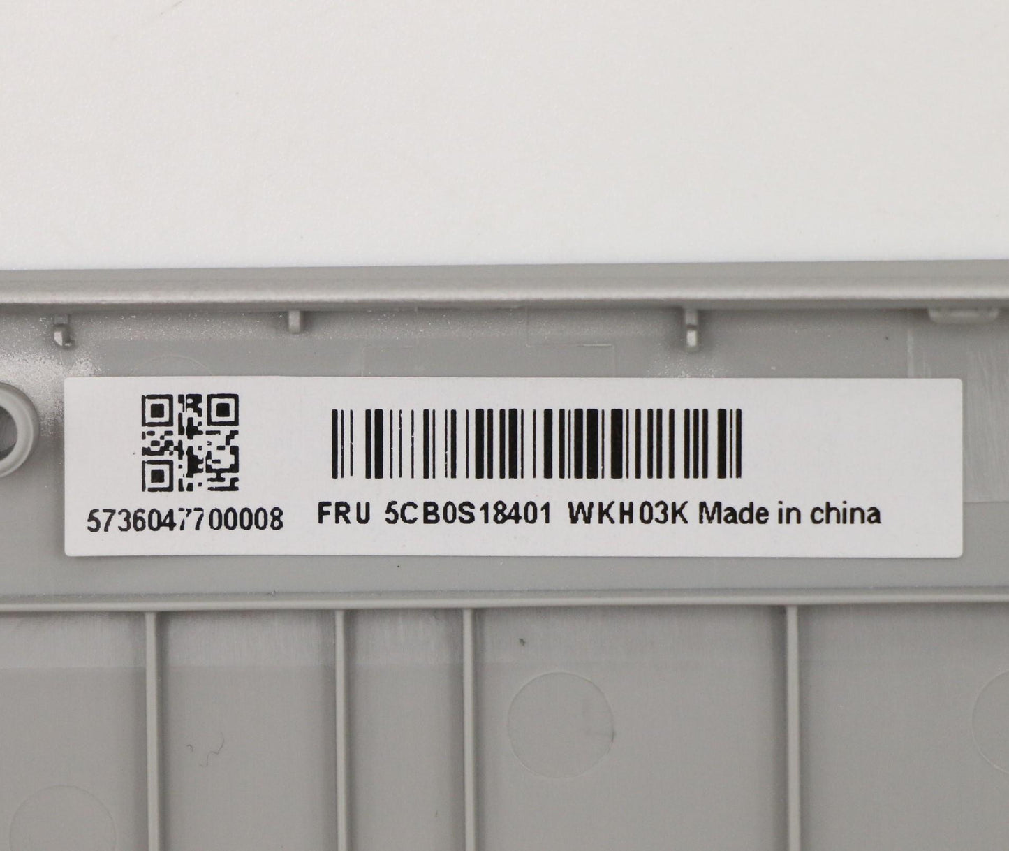 Lenovo Up Assy Grey W/Nblkb_Inte - 5CB0S18401