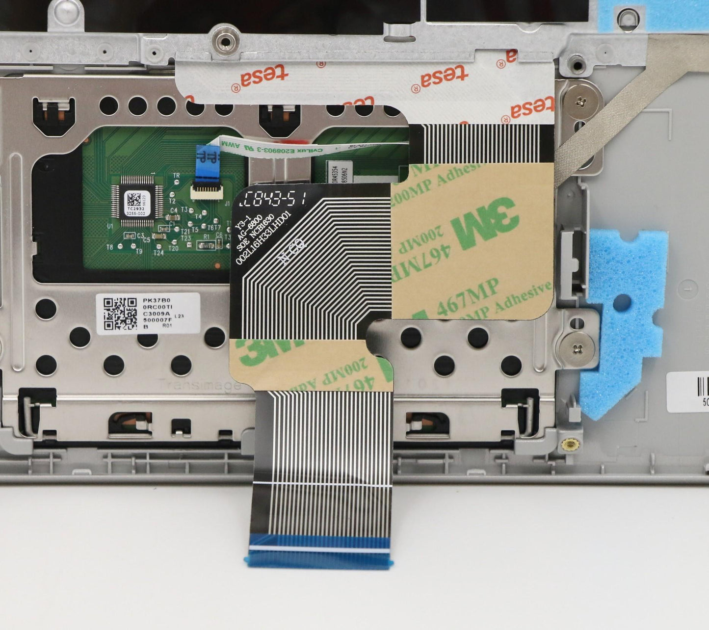 Lenovo Up Assy Grey W/Nblkb_T-Ch - 5CB0S18403