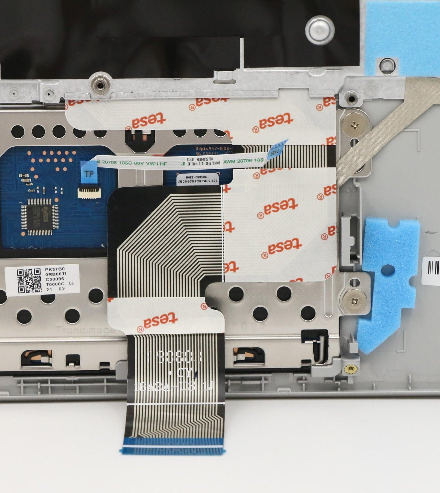 Lenovo Up Assy Grey W/Nblkb_Ar-E - 5CB0S18405