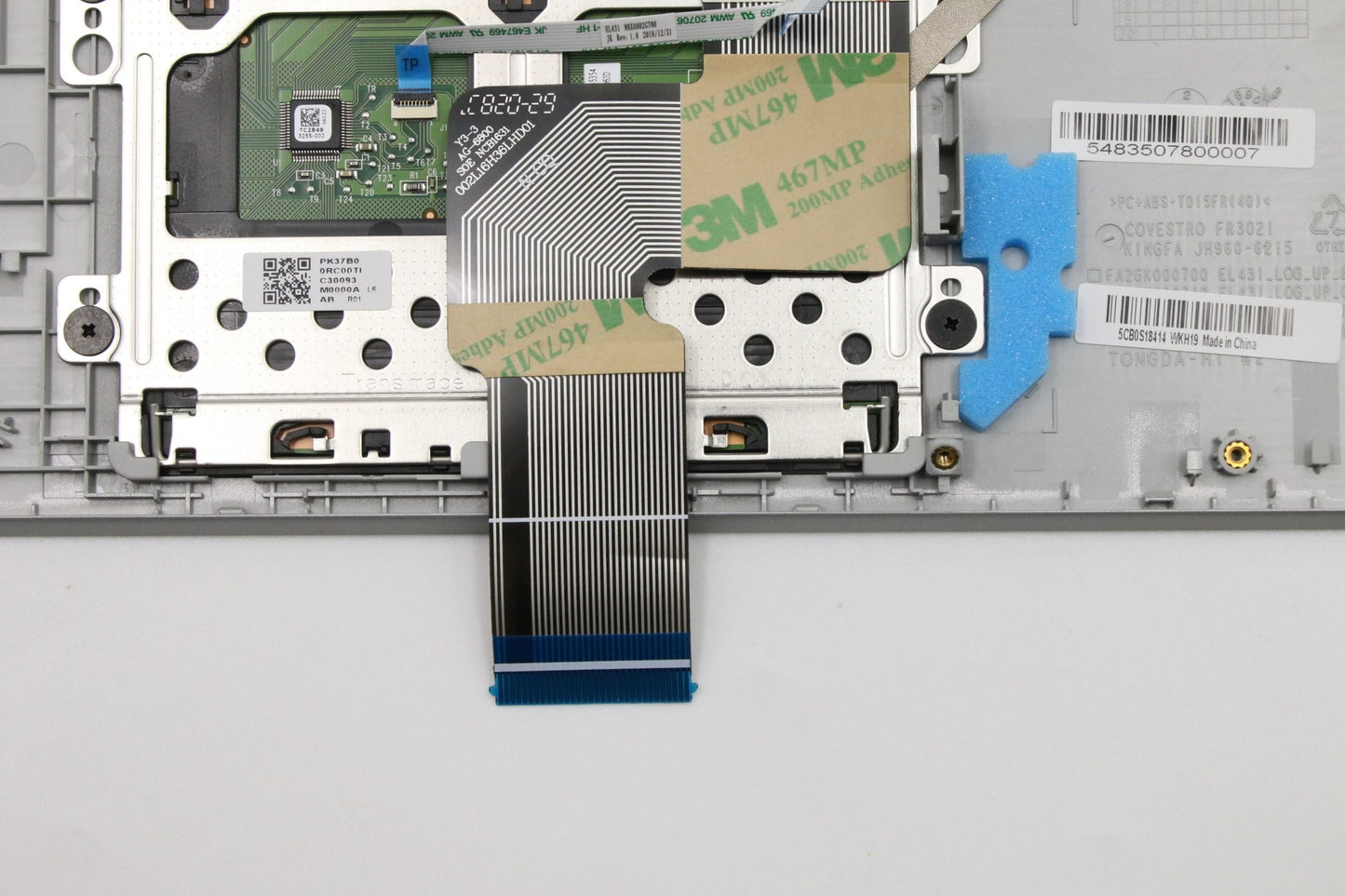Lenovo Up Assy Grey W/Nblkb_Latin - 5CB0S18414